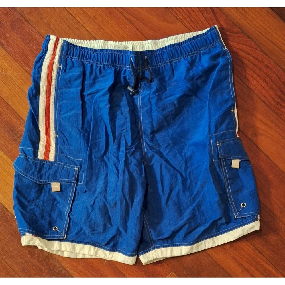 Steve & Barry's University Sportswear Men's XL Blue‎ Swim Trunks